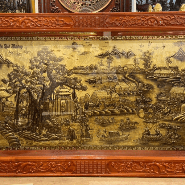 Tranh đồng quê. cội nguồn